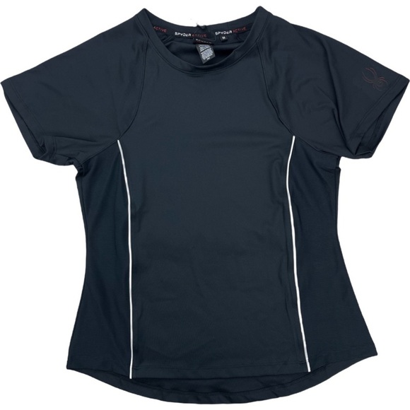 Spyder Tops - NWT Spyder Active Women’s black  active short sleeve tee shirt size M